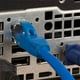 Konex (TM) Câble Ethernet, CAT5e - 100 ft Blue (LAN hardware) Câble de Brassage EIA568, RJ45 / RJ45 100' Blue pour 10 Base-T, 100 Base-T – image 3 sur 3