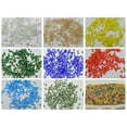 thumbnail image 2 of U8MO 10000 Glass Beads silver lined 1.5mm (12/0) + Storage Box Jewelry Making-White, 2 of 6