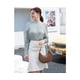 thumbnail image 4 of WSRYDJDL Crescent Bolsos de hombro para mujer lindo Hobo Tote bolso debajo del brazo monederos mini bolso de embrague con cierre de cremallera, 4 of 5