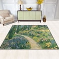 thumbnail image 2 of Yayeee Area Rugs for Living Room 5.2'x4' Indoor Non Slip Washable Bedroom Carpet, Art Garden Scene, 2 of 5