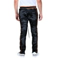 thumbnail image 4 of BKYS Men's Color Block Track Pants XL Camo Black, 4 of 4