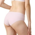 thumbnail image 4 of Coobie Women's Seamless Mid Rise Briefs, No-Show Stretch Underwear, 3-Pack, Style 1862, 4 of 5