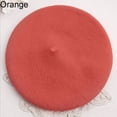 thumbnail image 1 of NUZYZ Classic Solid Color Winter French Style Beret Artist Hat Casual Women Cap Gift, 1 of 8