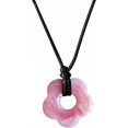 thumbnail image 1 of Collar con colgante de flores Yashi para niñas y mujeres 65 cm rosa, 1 of 5