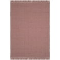 thumbnail image 6 of SAFAVIEH Montauk Patton Geometric Cotton Area Rug, Ivory/Red, 8' x 10', 6 of 9