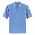 thumbnail image 5 of Yellow Rooster Men's Dri-Mesh Pro Polyester Polo Shirt Carolina Blue 2XL, 5 of 7