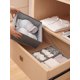 thumbnail image 3 of 1pc Drawer Organizer Box, Minimalist Style Polyester Fiber Material, Washable & Customizable, Great For Organizing Underwear And Socks, Home Storage S, 3 of 4