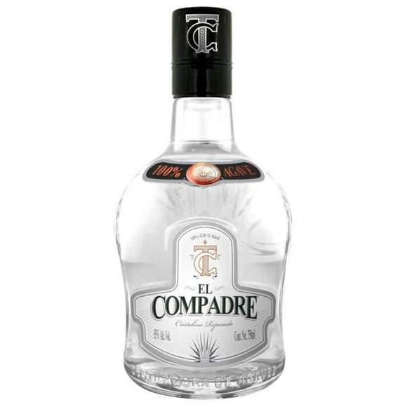 Paquete de 3 Licor de Agave Cristalino El Compradre 1 lt