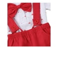 thumbnail image 5 of Bmnmsl 0-24M Toddler Baby Boys T-shirts Tops+Bib Pants Set Overalls Outfit Clothes, 5 of 5