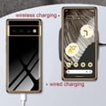 thumbnail image 6 of Compatible with Google Pixel 6 Pro 5G Case (6.7 inch) Ultra-Thin Shockproof Phone Cases Slim Soft Flexible TPU Silicone Protective Cover - Black, 6 of 13