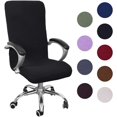 thumbnail image 1 of Funda de silla de escritorio de moda, funda universal extraíble para silla de computadora para reposabrazos, resistente a las arrugas y de fácil mantenimiento, mejora la decoración de tu oficina o, 1 of 5