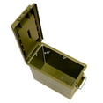 Wise 560213 Boaters Dry Box Tall with Tray, Olive Green