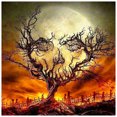 thumbnail image 1 of Wdftyju Diamante pintura 5D DIY Luna árbol muerto completo cuadrado taladro Rhinestone mosaico Kits Wdftyju 6rk1ft3lw4ad8vn8, 1 of 9