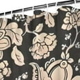 thumbnail image 3 of Pioneer Flower Floral Print Pattern Shower Curtain 72"x84" ,Bathroom Decorative Shower Curtains Set with 12 Hooks,Modern Waterproof Washable Shower Curtain, 3 of 6