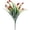 Red, variant on 1 Piece Artificial Calla Lily Stem, 5 Branch Spring Bouquet for Outdoor Garden Yard Home Decor, Faux Purple Calla Lily for Patio Planter Porch Grave, Weather Resistant No Watering, By Harlik