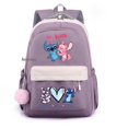 thumbnail image 4 of Mochilas Lilo y Stitch para mujer, Mochila de viaje para mujer, Mochila escolar para chicas adolescentes, Mochila, el mejor regalo, 4 of 5