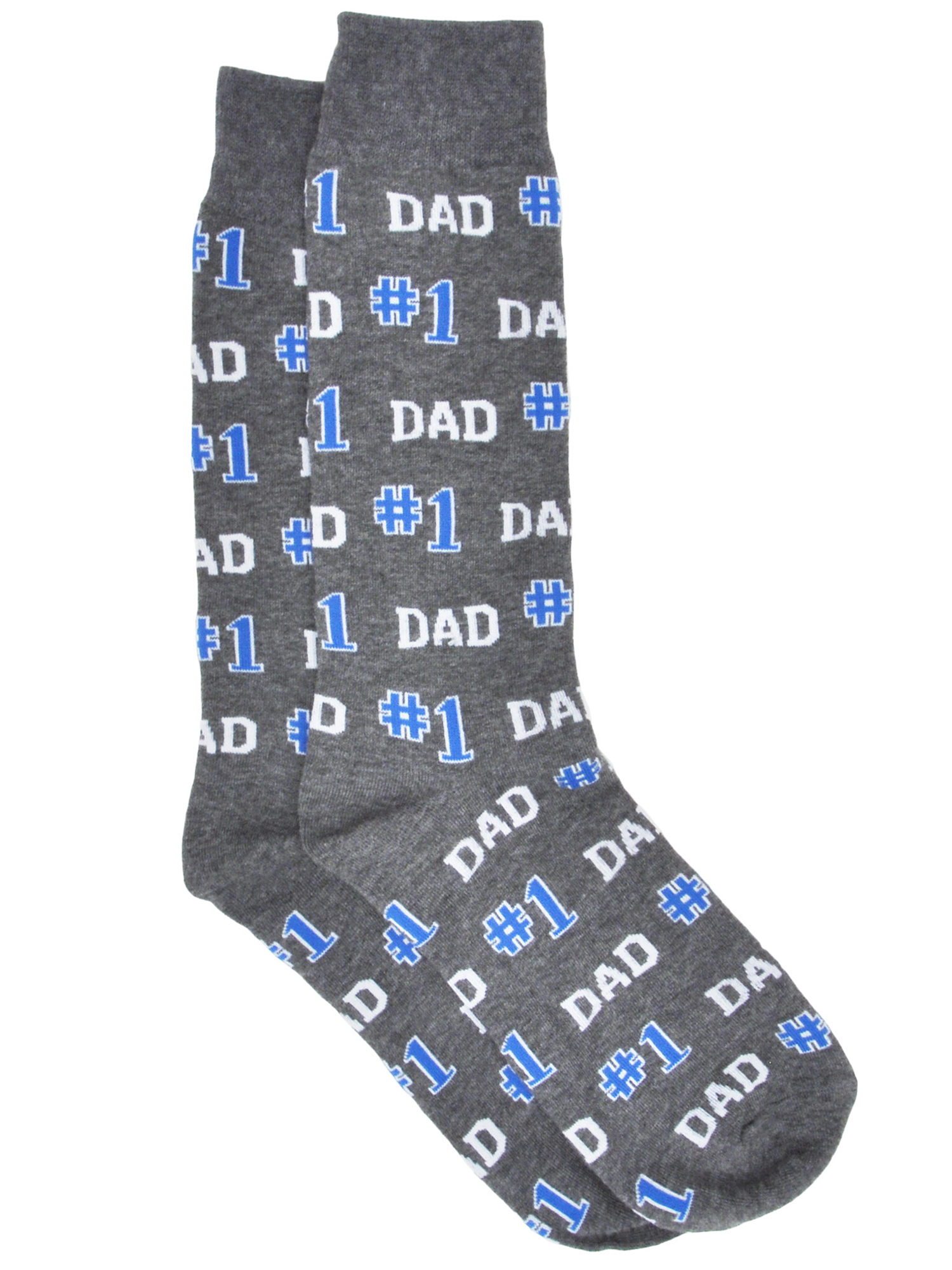 Men's 1 Dad & Best Dad Ever Socks Gift 2Pack Gray Walmart Canada