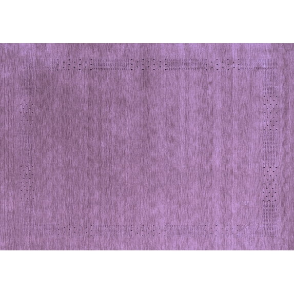 Ahgly Company Machine Washable Indoor Rectangle Abstract Blue Contemporary Area Rugs, 3' x 5'