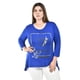 thumbnail image 1 of Blusa "Style for today" Roman Fashion /Tallas Extras, 166 (Azul rey) azul 42, 1 of 5