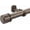 Dark Bronze, variant on 1 1/8 Inch Diameter Heavy Duty Telescoping Curtain Rods 36-72 Inches with Adjustable Aluminum Brackets and Solid End Caps, Brushed Nickel Finish