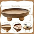 thumbnail image 4 of 1Pc Wood Riser For Display,Versatile & Stylish Wooden Pedestal Stand,Decorative Tray For Candles Plants Bottles Vases Soap Dispenser,Decorative Display Riser For Tabletop Centerpieces Entry Table, 4 of 9