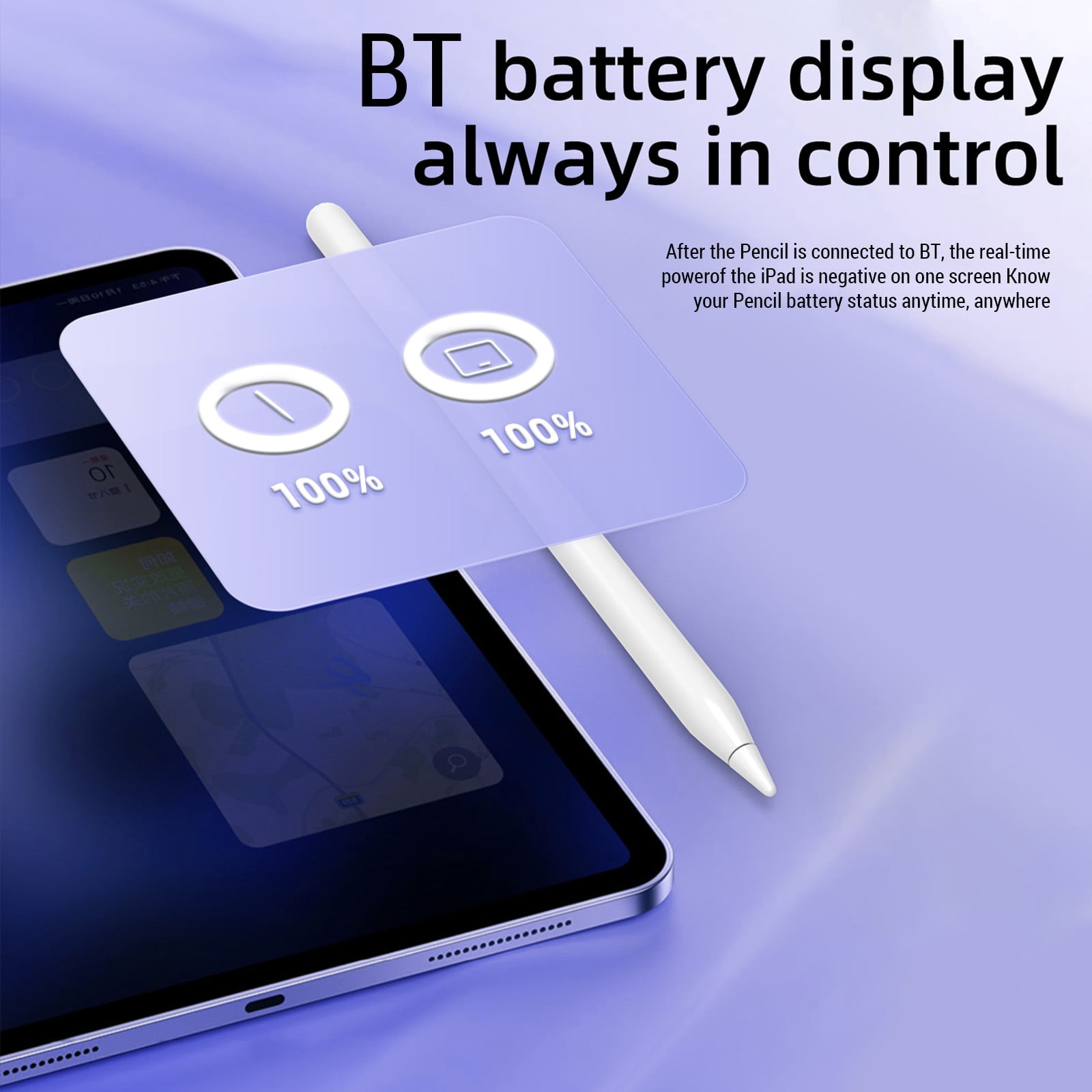 Battery Drain Apple Pencil Battery Level For Stylus Pencil 10th