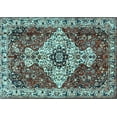 thumbnail image 1 of Ahgly Company Indoor Rectangle Persian Light Blue Traditional Area Rugs, 3' x 5', 1 of 4