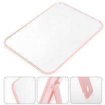FRCOLOR Desk Mirror Compact Mirror Small Handheld Mirror Desktop Makeup Mirror Decorative Mirror Bathroom Makeup Mirror for Desk Tabletop Mirror