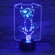 thumbnail image 2 of Lámpara de mesa con luz nocturna Cartoon Tiger Winnie 3D LED, 2 of 2