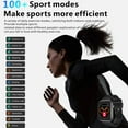 thumbnail image 4 of WLOELOEW Smart Sports Watch With Bluetooth Calling Hd Display Long Battery Life Custom Dials For Outdoor Activity Alloy Material, 4 of 7