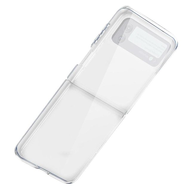 Funda Protectora Transparente Compatible Con Galaxy Z Flip 3 5G Funda Para Teléfono Antiarañazos Methold EL016282-00