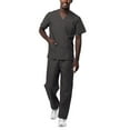 thumbnail image 1 of Sivvan Unisex Classic Scrub Set V-Neck Top/Drawstring Pants (Available in 15 Solid Colors), 1 of 7
