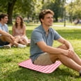 thumbnail image 5 of Bcylexb Outdoor Folding Seat Mat, 20" x 20" Waterproof Floor Mat for Sitting Portable Camping Mat for Grass Parch Beach Hiking Outdoor Activities Use, 5 of 6