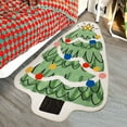 thumbnail image 6 of Dengmore Christmas Bath Mat Shower Mat Non-Slip 29.6x30.3 Inch Soft Comfort Bath Mat Bathroom Blanket Bathmat for Shower Tub Bathroom Chritmas Decoration Shower Blanket Washable, 6 of 9