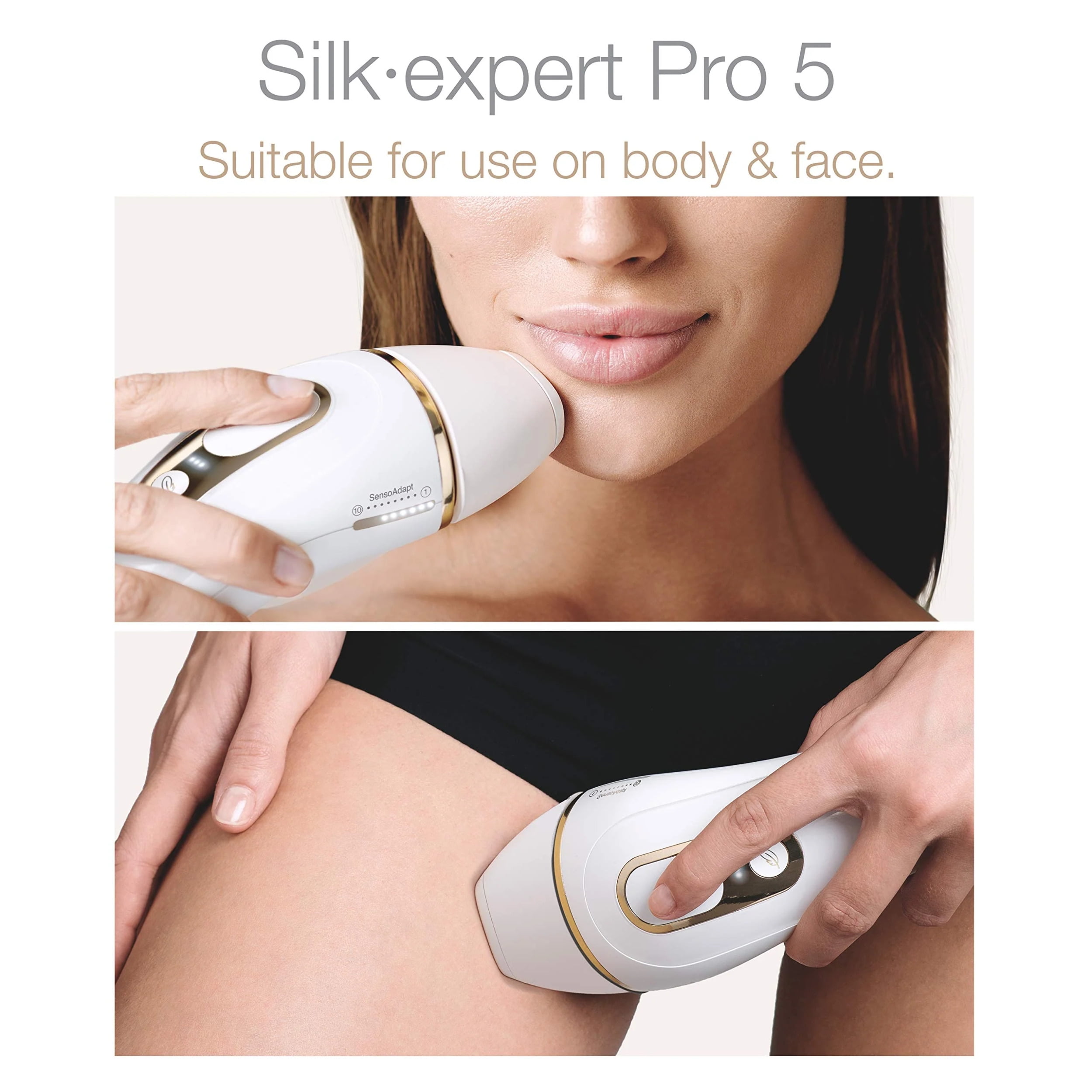 Braun Silk Expert Pro5 IPL Hair Removal Device for Women Men