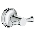 thumbnail image 2 of Grohe 40656EN1 Essentials Authentic Robe Hook, Brushed Nickel, 2 of 2