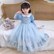 thumbnail image 2 of Vestido de princesa Elsa con capa para niña, vestido de verano para niño, vestido de manga larga para niño, vestido de fiesta de frozen Elsa para bebé, vestido Rh infantil zhangyuxiang unisex, 2 of 2
