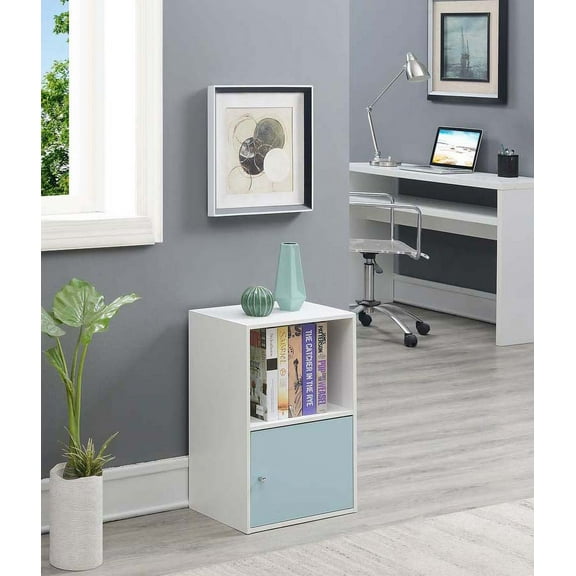 Convenience Concepts X-Tra Storage 1-Door Modular Cabinet, Black