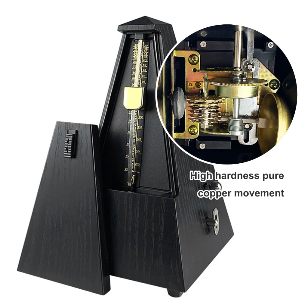 Vintage Mechanical Metronome Music Timer Universals Tower Type Guitar Metronome