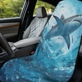 thumbnail image 6 of ZUXONGSY Car Seat Cover Towel Shark Print Cars Seat Towel Covers Non-Slip Towel Bucket Seat Covers Universal Fit for Cars Suvs Vans Trucks, 6 of 8