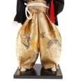 thumbnail image 3 of Japonés Samurai Muñeca Artes Artesanales Humanoide Muñeca Regalo de Decoración de La Oficina en Casa, 3 of 8