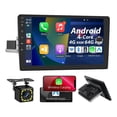 thumbnail image 1 of Lebeeaudio 4+64g 10 Pulgadas Coche Estereo Android 13 Gps 1 Din Con Inalámbrico Carplay, 1 of 4