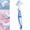 thumbnail image 3 of ACDANC 2026 New 3Pcs/Set Denture Cleaning Brush Portable Cleaning Brush False Teeth Brushes for Denture Care Denture Cleaner with Multi-Layered Soft Bristles and Dual Angled, 3 of 7