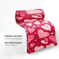 thumbnail image 6 of Valentines Heart Blanket Soft Flannel Lightweight Valentine Pink Love Hearts Throw Blanket Cozy Warm Blankets All Seasons Living Room Decor for Kids Adults Use On Sofa Couch Bed Office 40x50 inch, 6 of 6