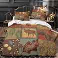 thumbnail image 3 of LAICAIW Rustic Lodge Quilt Set, 3-Piece, Double, 3 of 7