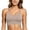 Beige, variant on Sport Bras For Women Solid Color Smoothing Underwire Bra Light Green Size S