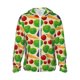 thumbnail image 1 of Fotbe Vegetable Chaqueta con Protección Solar UPF 50+ para Hombre y Mujer, Camisa con Capucha y Bolsillos-Small, 1 of 1
