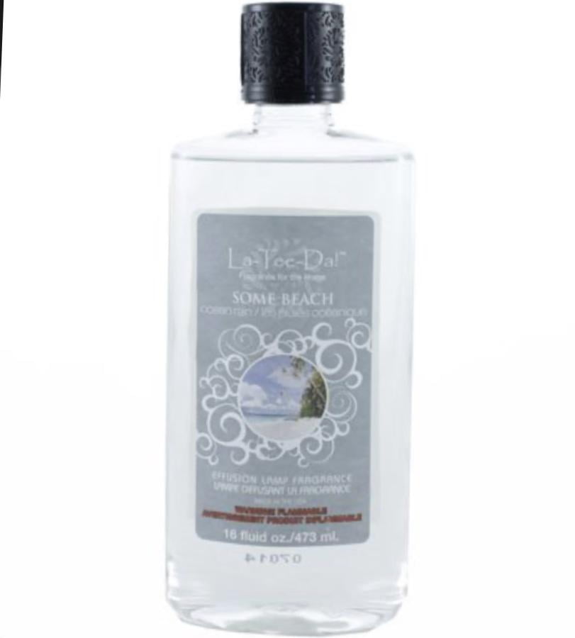 LaTeeDa! Effusion Fragrance Lamp Refill Some Beach 16 Fl Oz