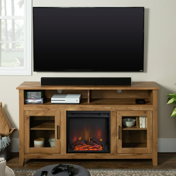 Whalen Media Fireplace Console For Tv S Up To 50 Walmart Com Walmart Com