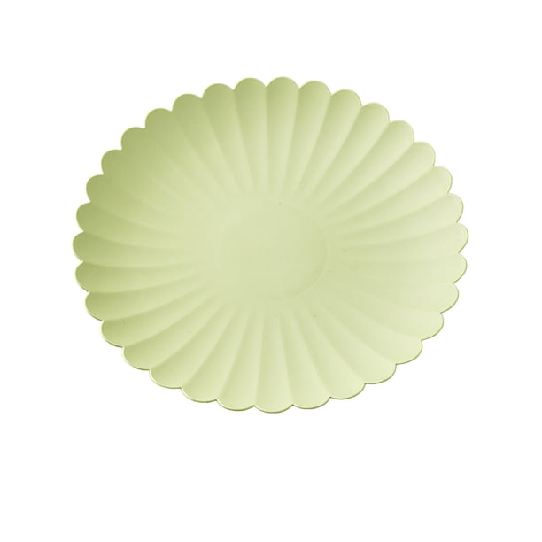 Yhmxh Utensilios de cocina Bandeja versátil con forma de flor para servir aperitivos y postres, ideal para uso diario, 2 unidades. Muebles para cocina Accesorios de cocina Mueble organizador cocina